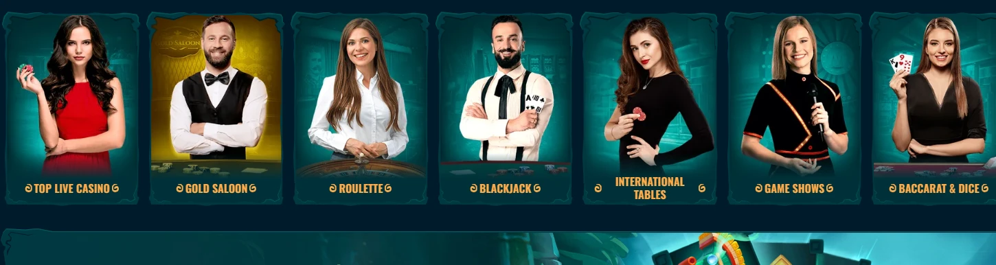 spinanga Casino sezione dealer live